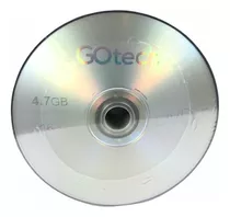 10 Mídias Dvd-r 4,7gb Go Tech No Envelope Plástico 