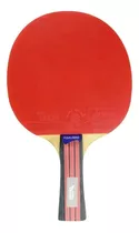 Raquete De Ping Pong Pista E Campo Equilíbrio Preta/vermelha