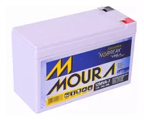 Bateria Moura Gel Selada 12v 7ah - Tecnologia Agm- No-break