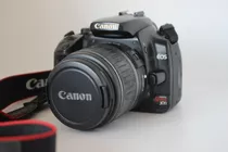 Cámara Digital Canon Ds126151 Eos Rebel Xti Con Lente Esf 18