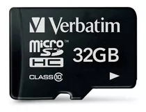 Memoria Micro Sd Hc 32gb Clase 10 Verbatim Full Hd Videcom