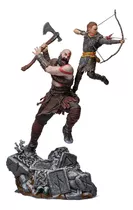 Figura Kratos Atreus Bds Art Scale 1 10 God Of War