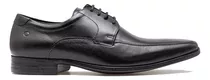 Sapato Blucher Plain Toe Democrata Metropolitan Metropolitan Prime 244101 De  Couro Preto Design Liso 42 Br Para Adultos - Masculino