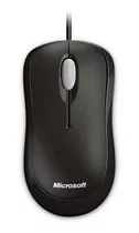 Mouse Microsoft Basic Optical Ergonômico Usb Preto