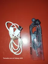 Auriculares Reforzado + Cable Micro Usb