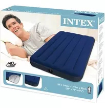 Colchón Inflable Air-lock Individual Campamento Marca Intex