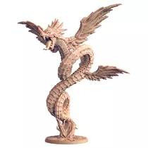 Miniaturas Ninho De Chefes Dragão Serpente D&d Rpg Coleção