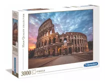 Coliseo Romano Al Atardecer Rompecabezas 3000 Pz Clementoni