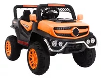 Carro A Bateria Para Crianças Bang Tous Carrinho Elétrico Super Car 4x4 12v  Cor Laranja 110v/220v