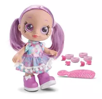 Boneca Rainbow Tatoo Violeta Moderna Infantil Bambola