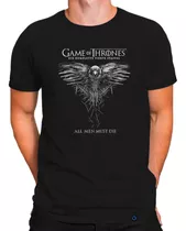 Camiseta Game Of Thrones Camisa Série Stark Lannister 