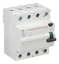 Interruptor Diferencial 4x25a 30ma 240v General Electric