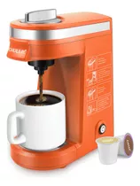 Cafetera Cápsula Elétrica Chulux Compacta 800w Naranja