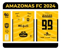 Arte Vetor Camisa Amazonas Titular 2023-24