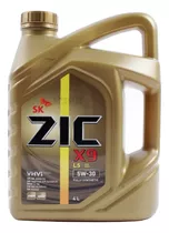 Aceite Para Motor Zic X9 5w30 Sintetico Ls Sn/c3 Dpf 4 Litros