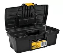 Caja De Herramientas Pretul Chp-13cp De Plástico 18cm X 33cm X 13cm Negra