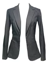 Saco Blazer De Mujer En Bengalina Entallada