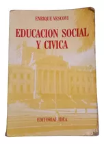 Educación Social Y Cívica - Enrique Vescovi