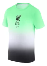 Camiseta Nike Liverpool Fc Crest Ssl Tee-multicolor