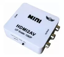 Mini Adaptador Conversor De Hdmi Para Video Composto Av .