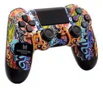 Control Inalambrico Ps4 Monster  Color Stroke