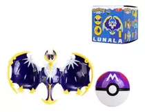 Brinquedo Pokemon Lunala Legend Pokebola Boneco Articulado