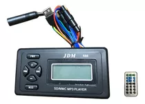 Reproductor De Mp3 Para Moto/lancha Usb/sd/aux C/remoto 