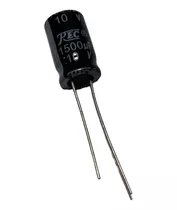 Capacitor 1500uf X 10v - Pack X 6 Unidades - Marca Rec