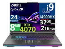 Asus Rog Strix G16 Ci9-14900hx 32gb 2tb Ssd Rtx4070 8gb 2024