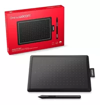 Mesa Digitalizadora Wacom Pequena Ctl472l Cor Preto/vermelho