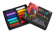 Tizas Para Pintar Teñir El Pelo Hair Chalk X 12 Unidades 