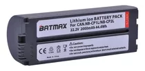 Batmax Batería Nb-cp2l Nb-cp1l Para Impresoras Canon Selphy 