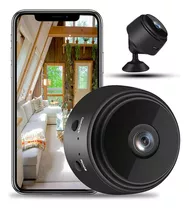 Mini Camara De Seguridad Espia Inalambrica Wifi Inteligente Con Visión Nocturna Hd 1080p Para El Hogar Portatil