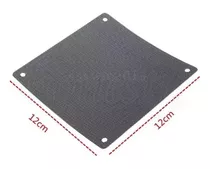 Filtro Anti Poeira Para Micro Vent. Cooler 120x120x25mm 5pçs