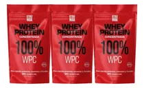 Suplementos En Polvo Star Max Whey Protein 100% 1kg Pack X3