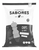 Chips De Papa Con Pimienta Y Sal Nuestros Sabores 80g