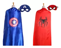 Capa De Superhéroes Más Antifaz Para Adulto