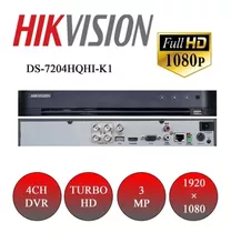 Hikvision Dvr 1080 Real 4 Canales Ds-7204 