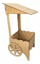 Carrito Pochoclero Candy 60cm