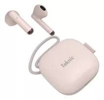Auriculares Bluetooth Inalambricos Para iPhone Galaxy Teknic Color Rosa