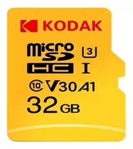 Cartão De Memoria Kodak Sdhc Uhs-i U3 V30 A1 100mbs 4k 32 Gb