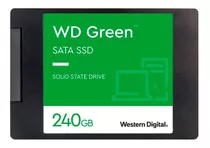 Disco Sólido Ssd Interno Western Digital Wd Green Wds240g3g0a 240gb Verde