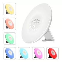 Autopdr Sunrise Alarm Clocks Wake-up Light, Colorful Led Nig