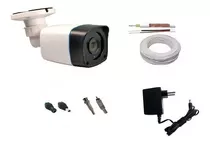 Kit Câmera Para Ligar Direto Na Tv+50 Mts Cabo + Conec+fonte