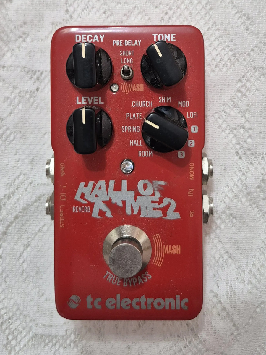 Tc Electronic Hall Of Fame Reverb Pedal | Mercado Livre