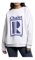 Rusty Chalet Oversize Crew Ld Buzo Mujer