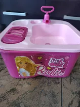 Lavavajilla Barbie Y Accesorios , Comidas Etc