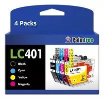 Cartuchos De Tinta Lc401xl Para Brother, Paq. De 4 Colores.