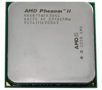 Processador Amd Am3 Phenom Ii X3 B75 3 Ghz 3 Núcleos