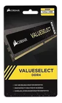 Memória Ram Value Select  4gb 1 Corsair Cmv4gx4m1a2133c15